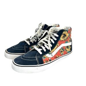 Vans Sk8-Hi Star Wars Aloha Yoda Floral High Top Sneakers Mens Skate Shoes